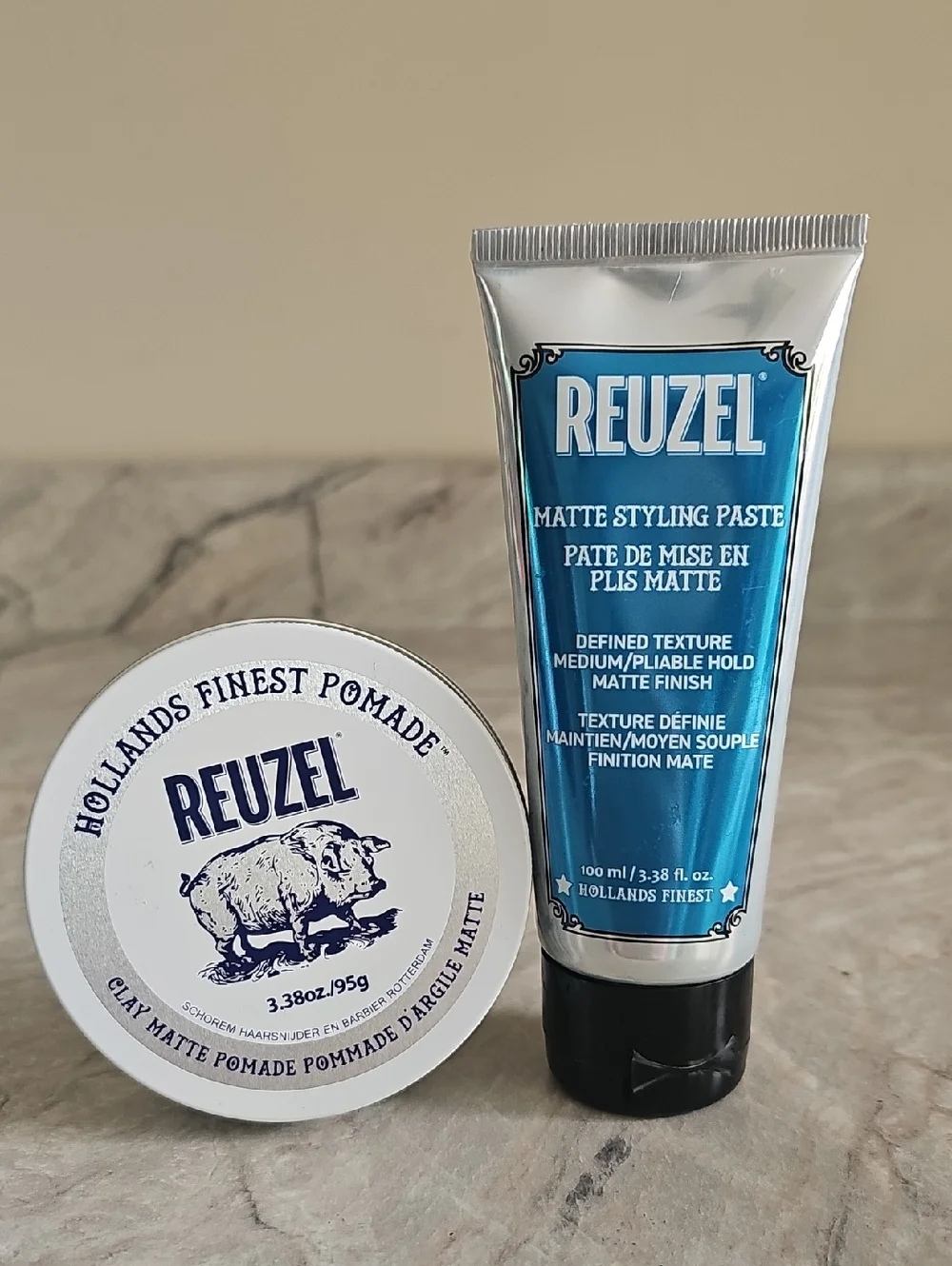 REUZEL Holland's Finest‎ Clay Matte Pomade & Matte Styling Paste
